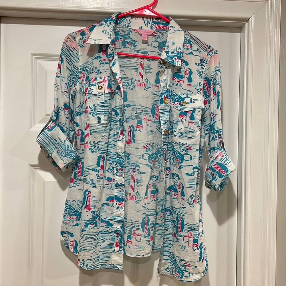 Lilly Pulitzer button up